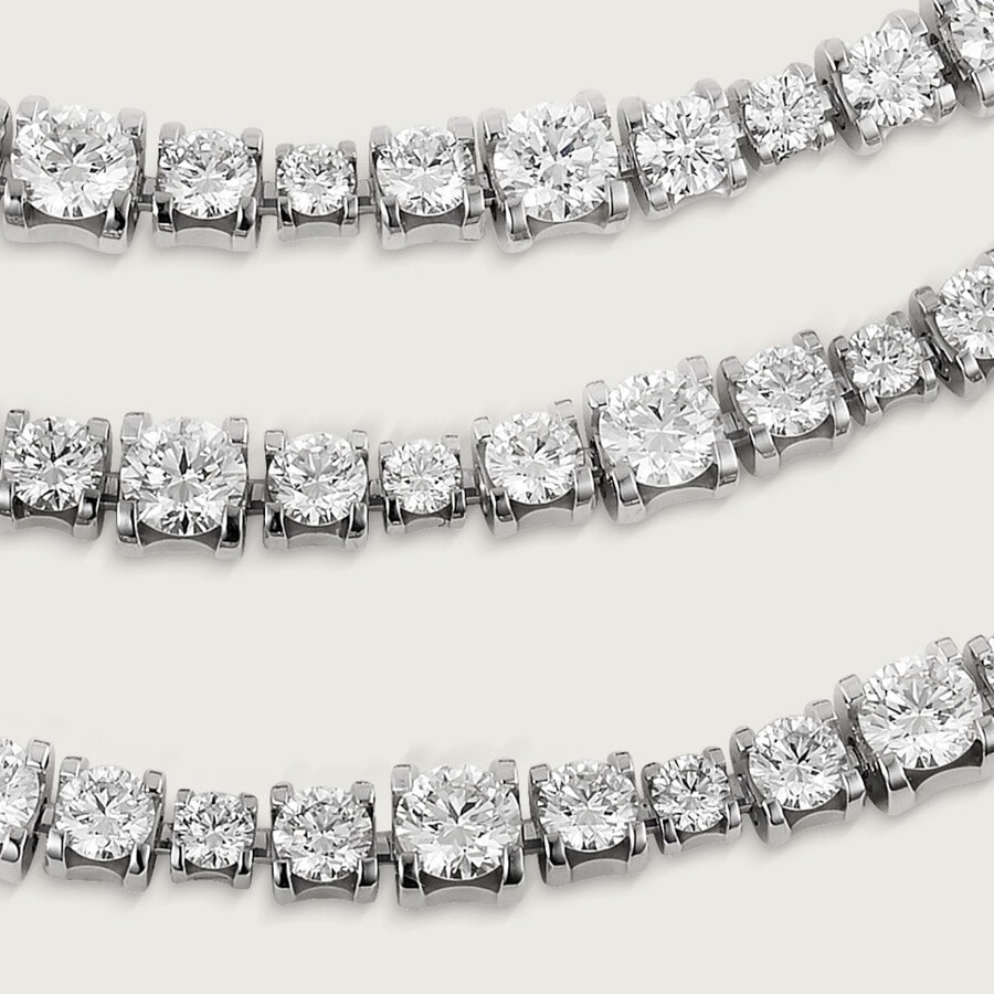 halskette „essential lines diamanten im brillantschliff