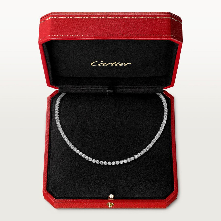 halskette „essential lines diamanten im brillantschliff