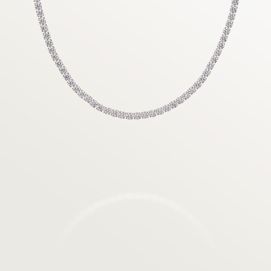 halskette „essential lines diamanten im brillantschliff