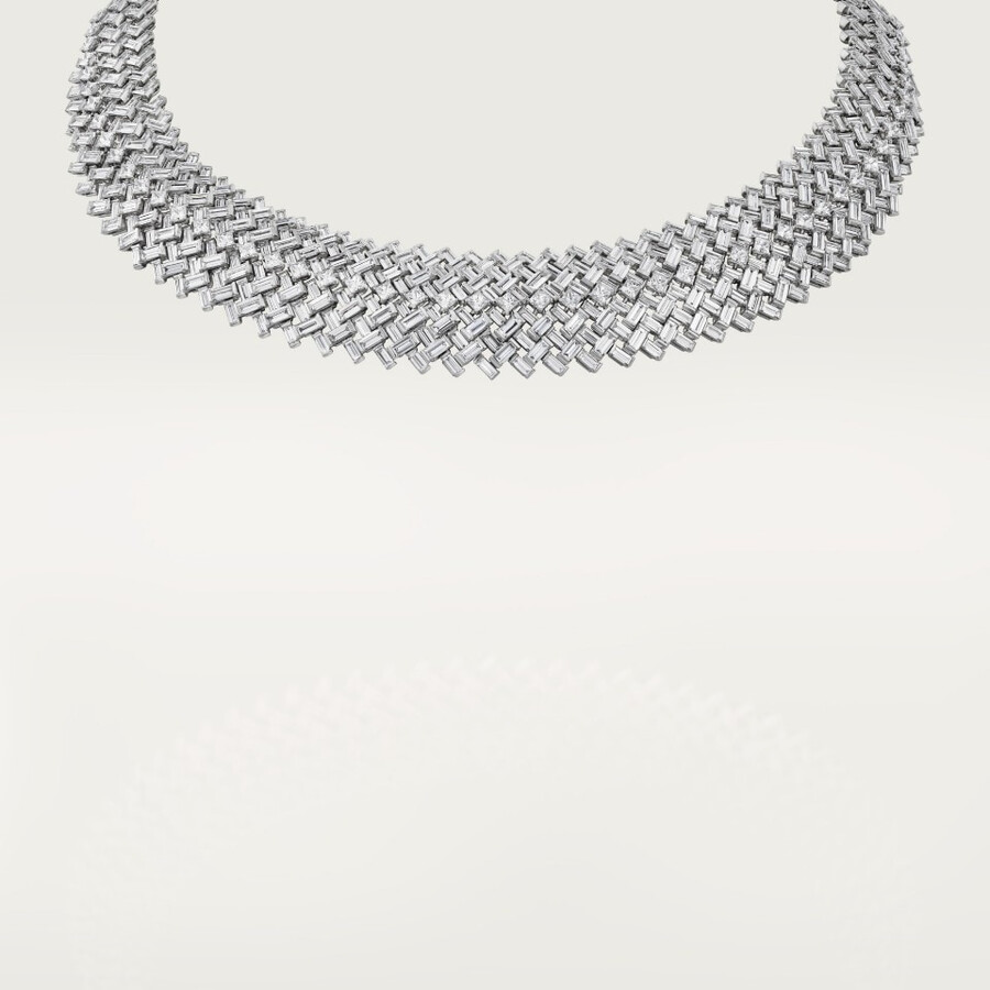 halskette reflection de cartier diamanten