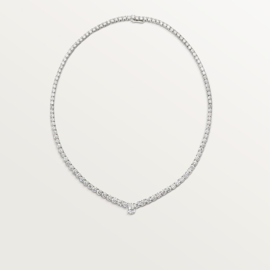 halskette „essential lines diamanten im brillantschliff