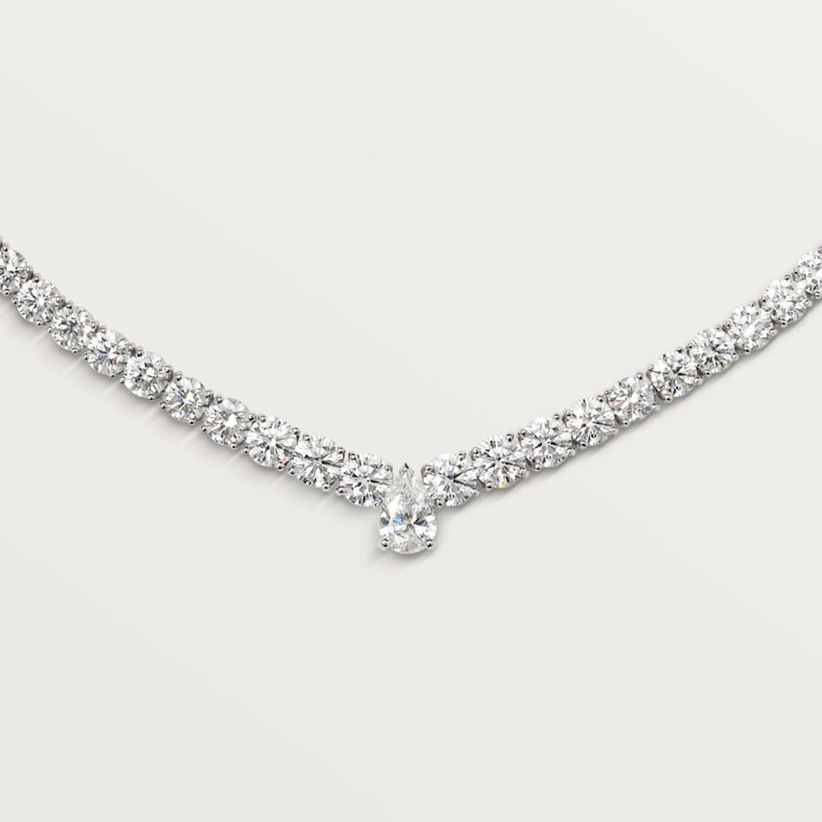 halskette „essential lines diamanten im brillantschliff