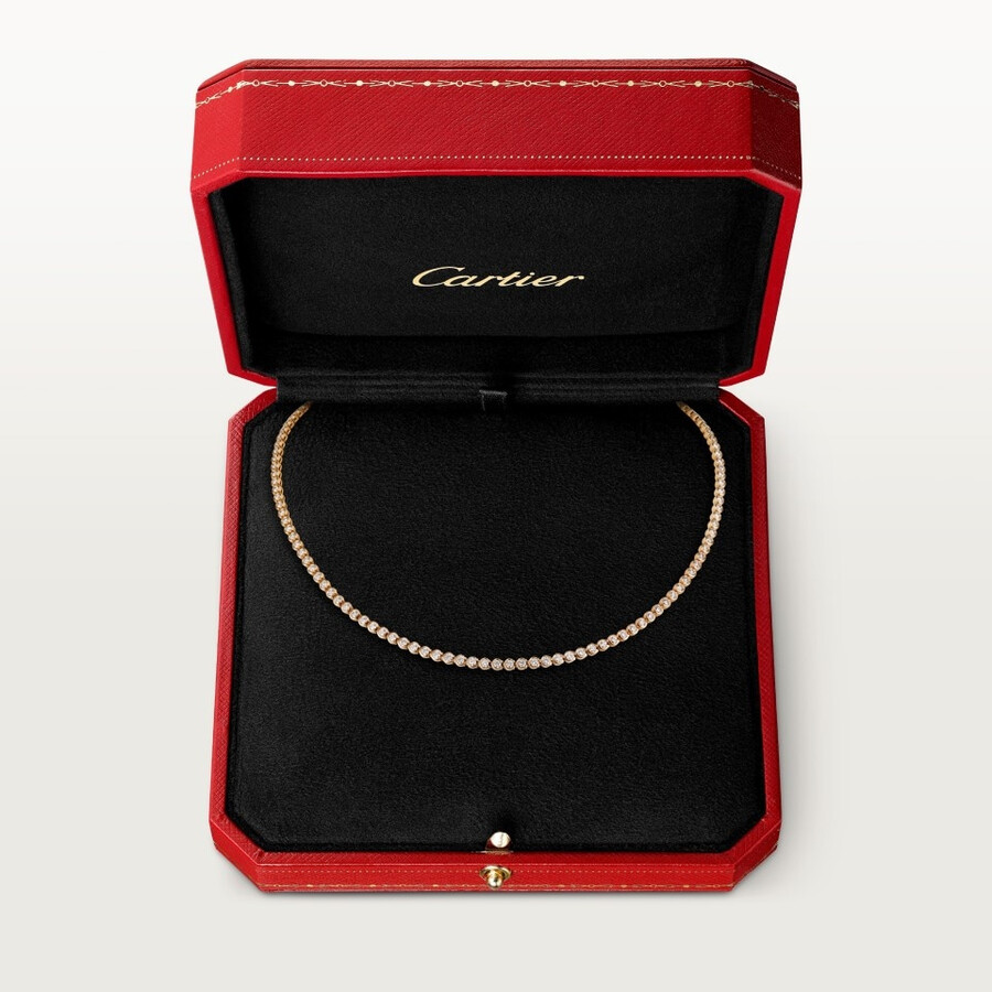 halskette c de cartier essential lines brillanten