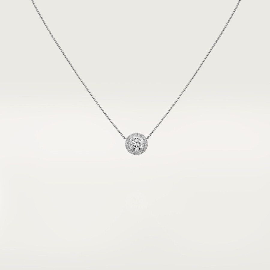 cartier destinée-anhänger diamant gepflastert