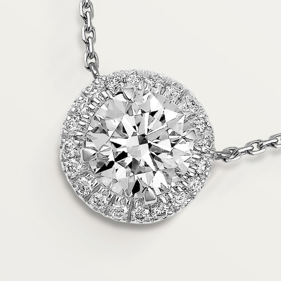 cartier destinée-anhänger diamant gepflastert