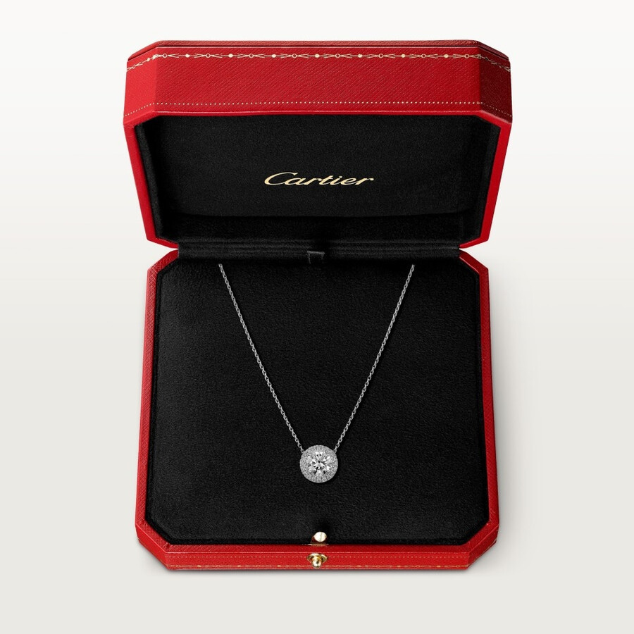 cartier destinée-anhänger diamant gepflastert