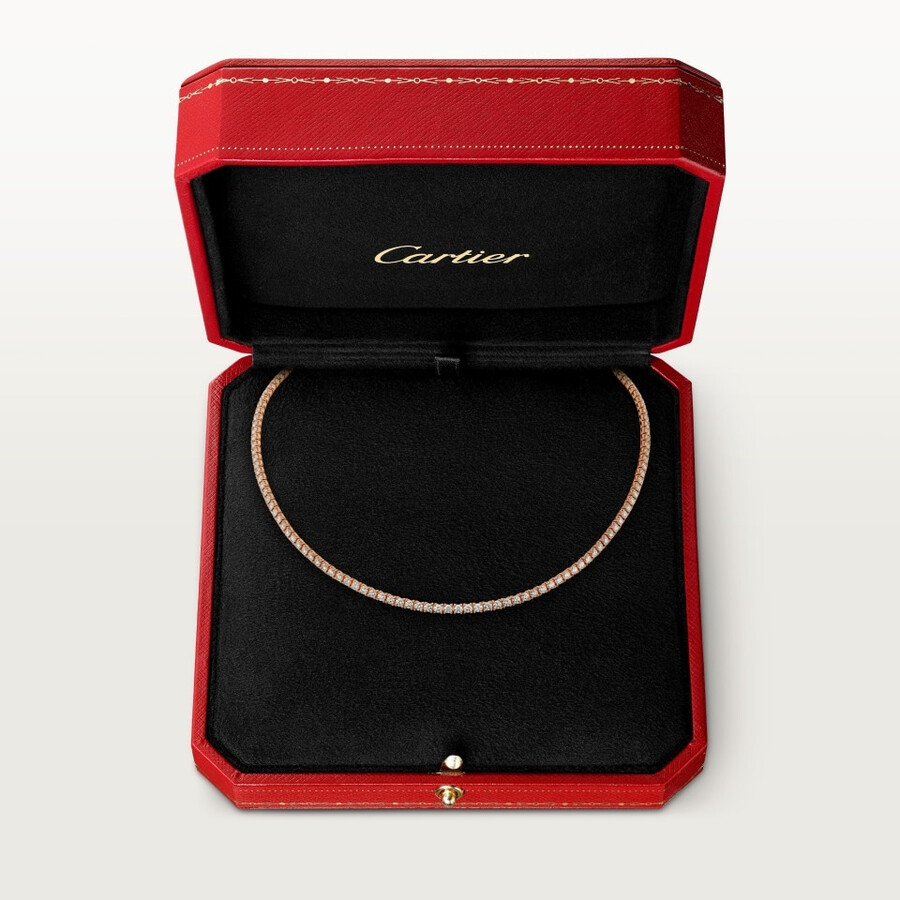halskette „essential lines diamanten im brillantschliff