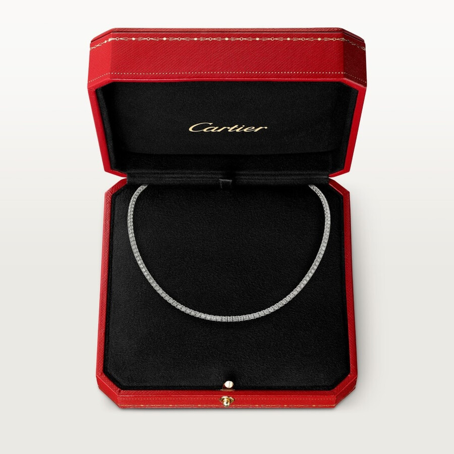 halskette „essential lines diamanten im brillantschliff