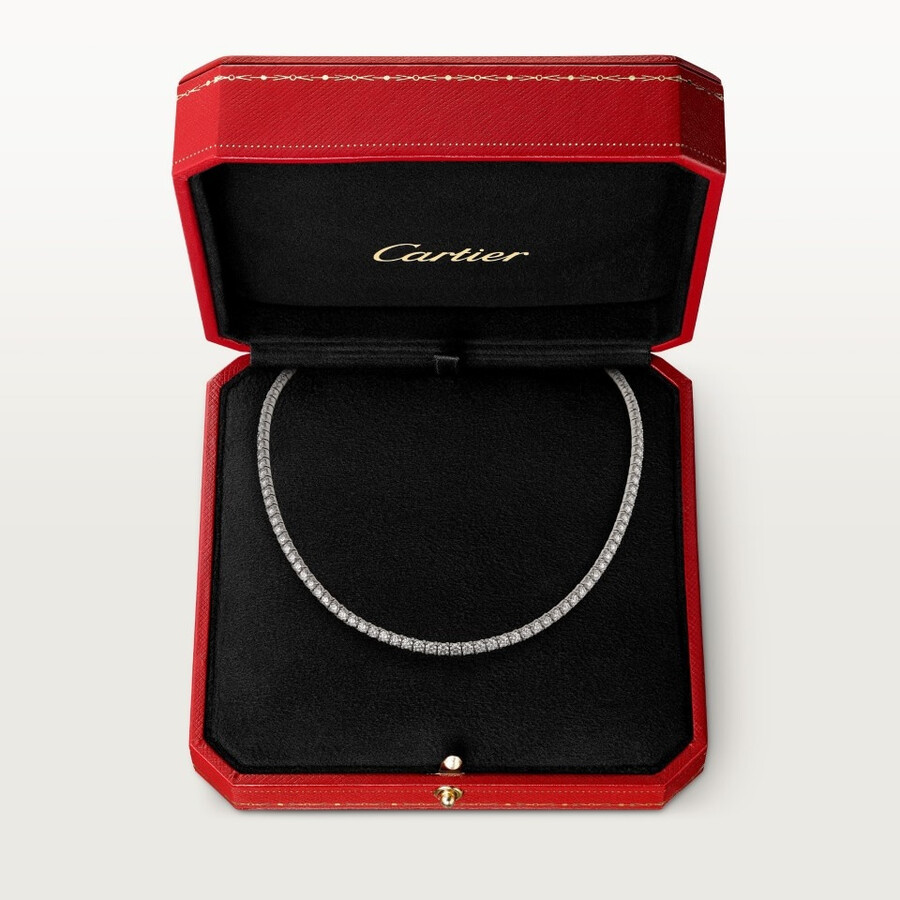 halskette „essential lines diamanten im brillantschliff