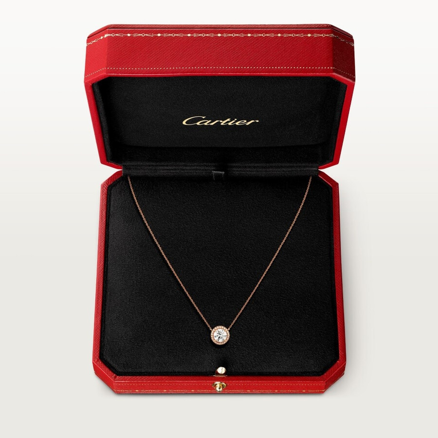 cartier destinée-anhänger diamant gepflastert