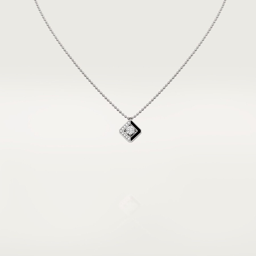 galanterie de cartier-anhänger diamant im brillantschliff halb gepflastert