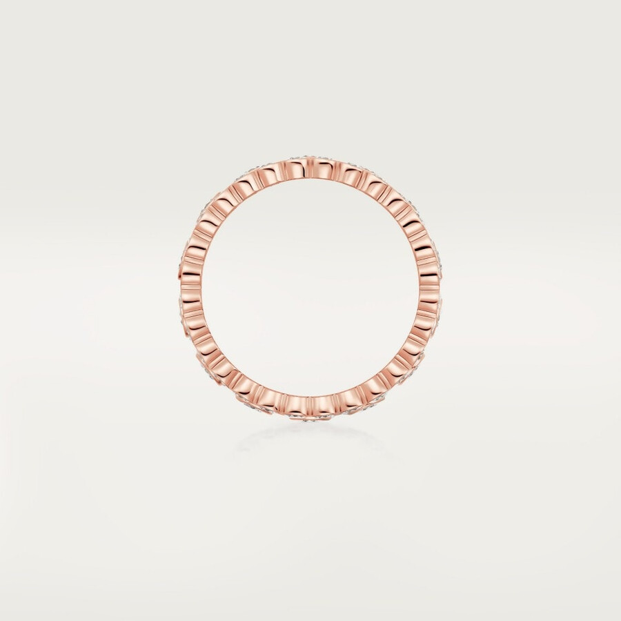 broderie de cartier ring dreireihig diamanten