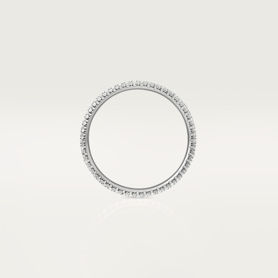 etincelle de cartier ehering 15 mm breit mit pavé-fassung