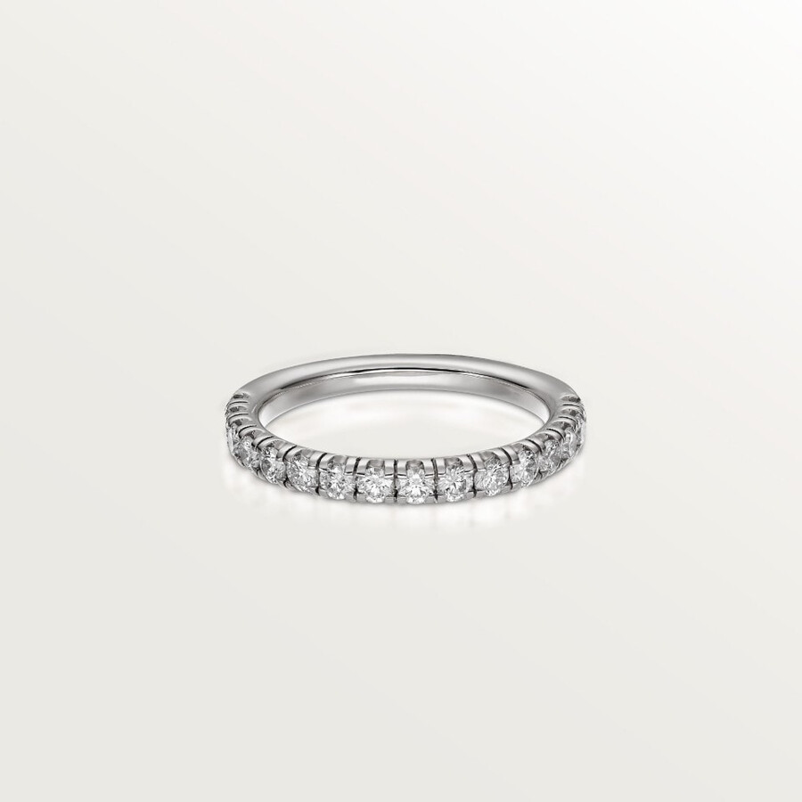 etincelle de cartier ehering 26 mm breit halbpavé