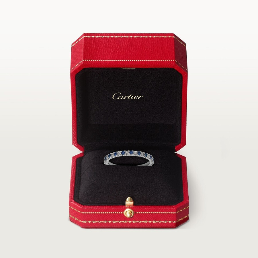 etincelle de cartier ehering 2 mm breit mit pavé-fassung