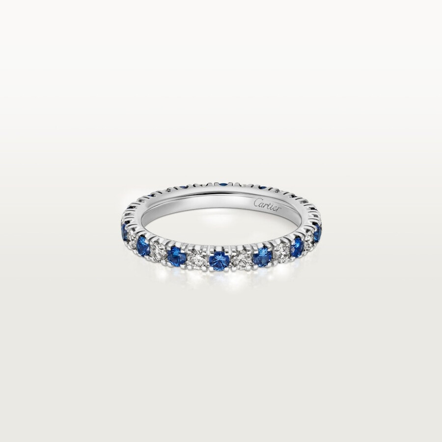 etincelle de cartier ehering 26 mm breit mit pavé-fassung
