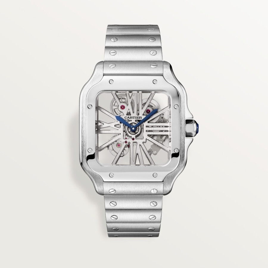 skelettuhr von santos de cartier
