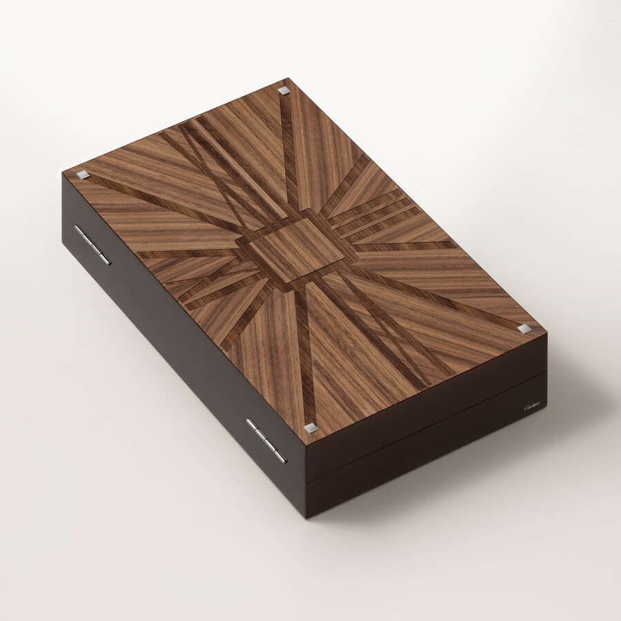 santos de cartier backgammon-set