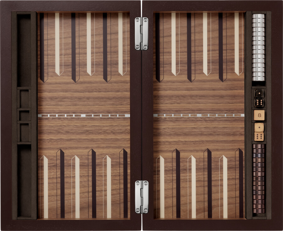 santos de cartier backgammon-set
