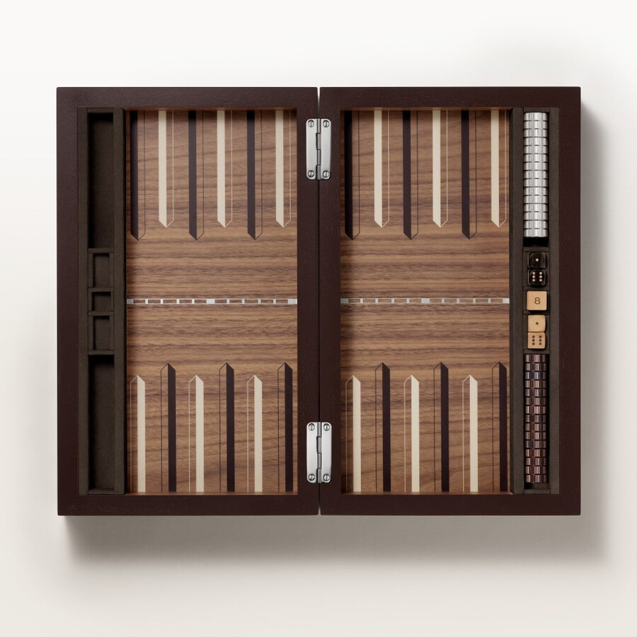 santos de cartier backgammon-set