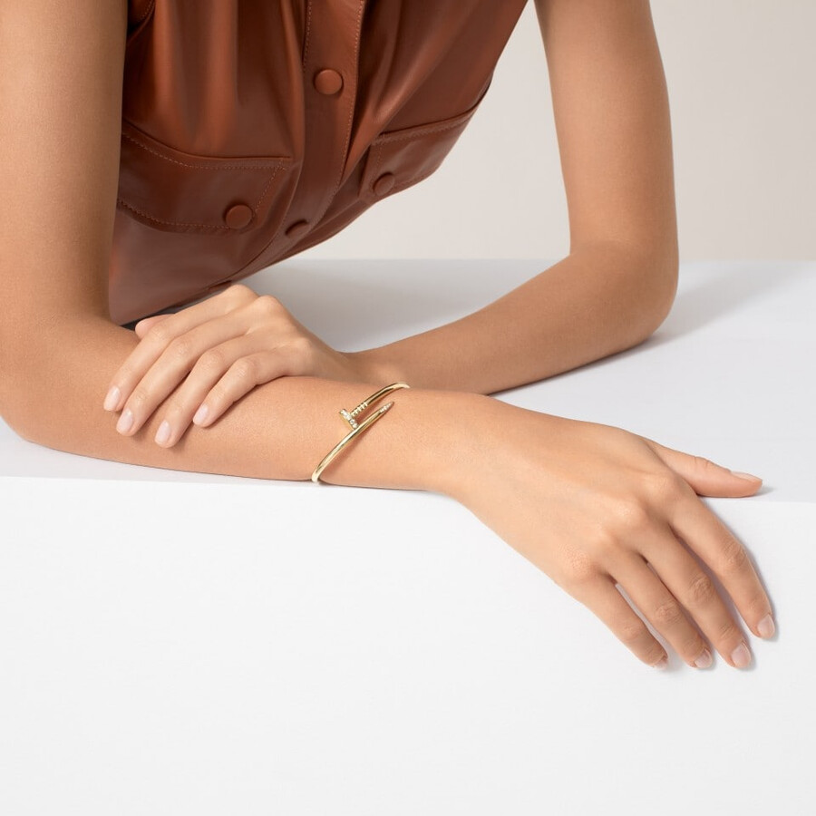 juste un clou-armband klassisches modell diamanten