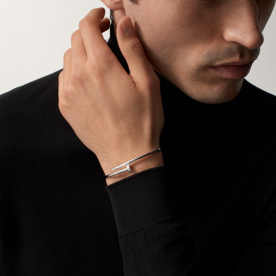 juste un clou-armband kleines modell diamanten