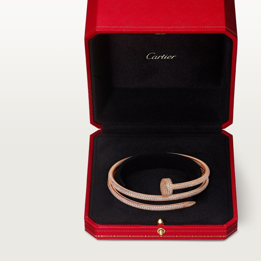 juste un clou-armband doppelt halb gepflastert