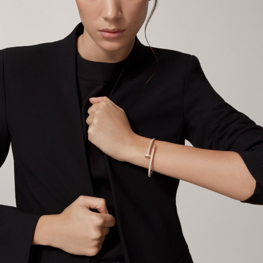 juste un clou-armband klassisches modell diamanten