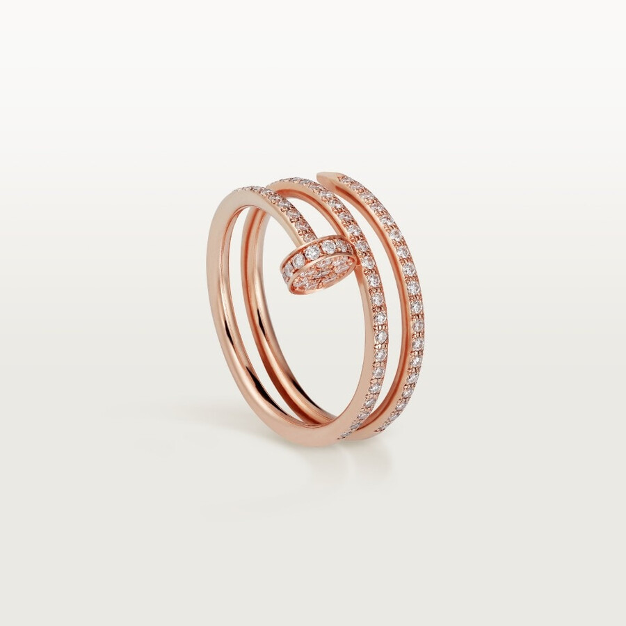 juste un clou-ring doppelt halb gepflastert