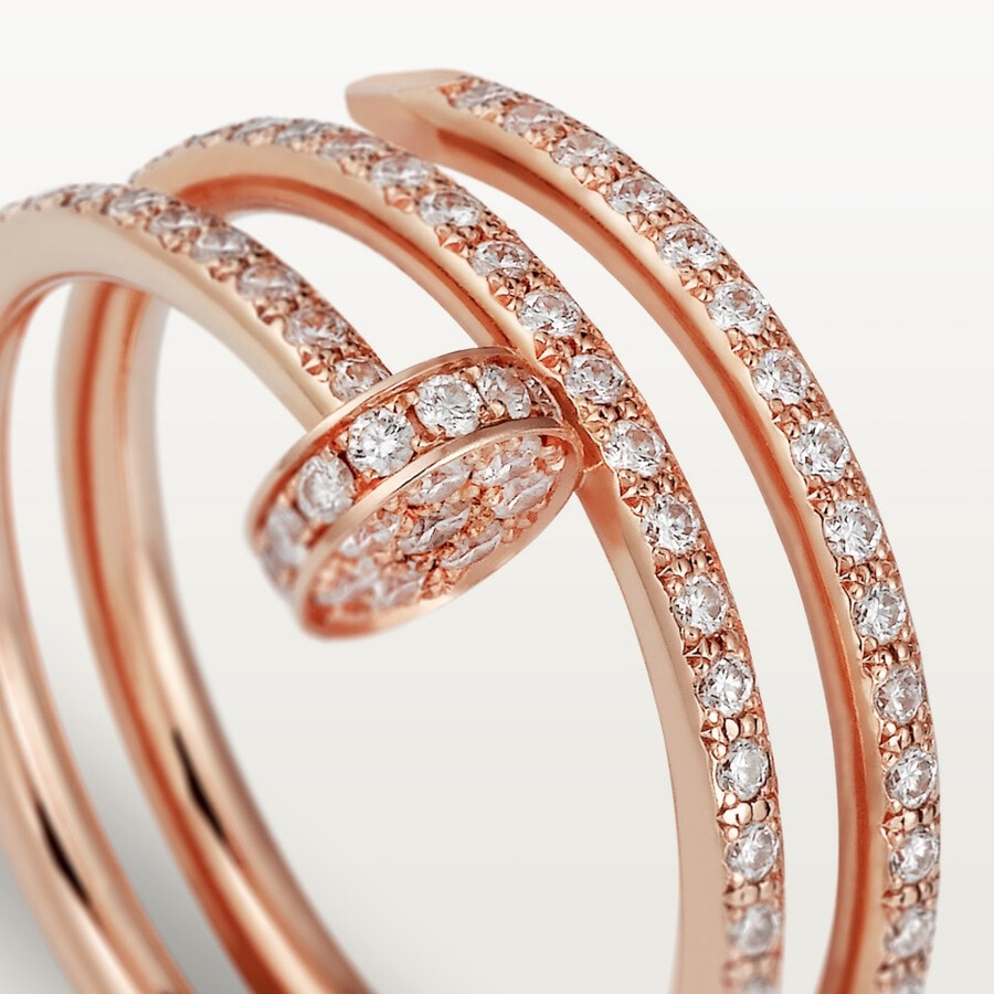 juste un clou-ring doppelt halb gepflastert