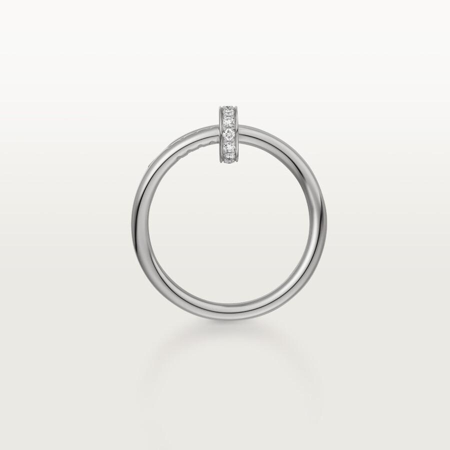 juste un clou-ring doppelt diamanten