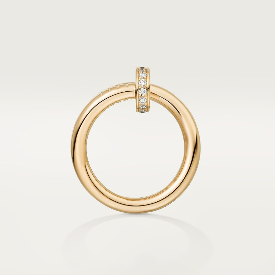 juste un clou-ring klassisches modell diamanten