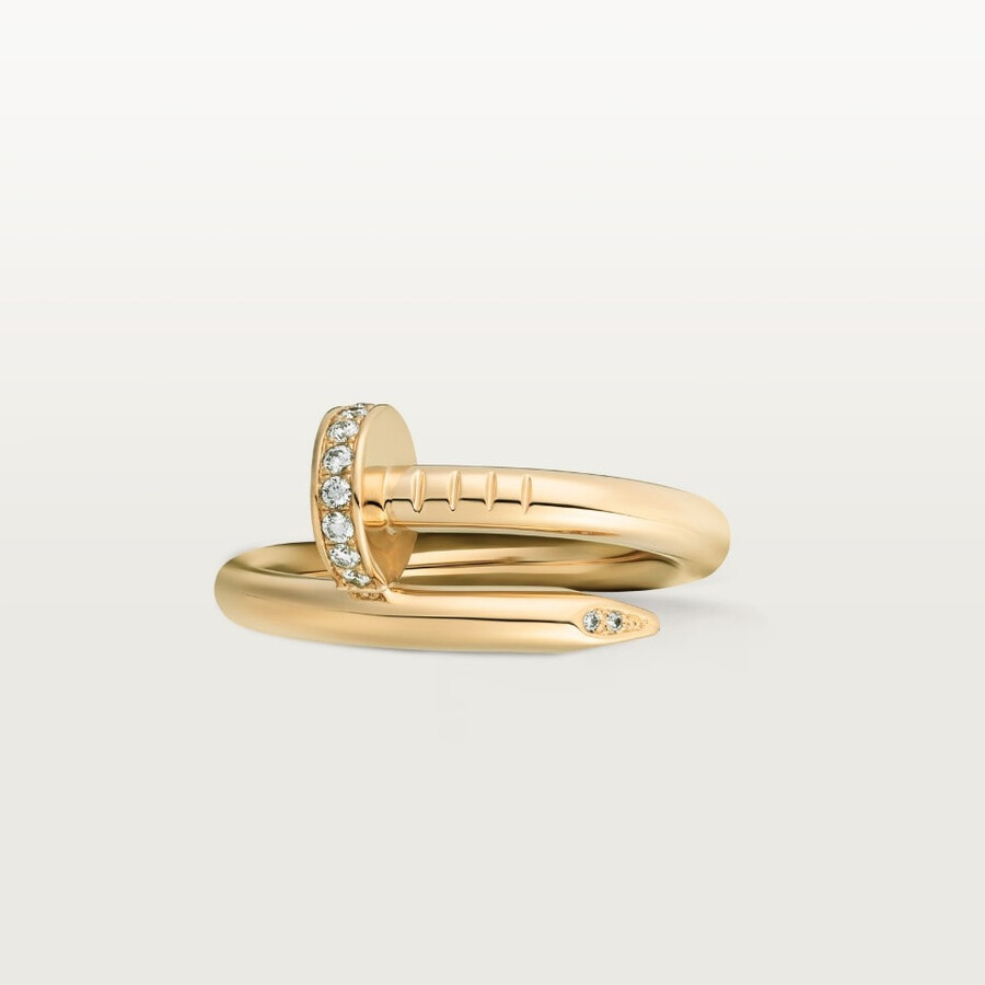 juste un clou-ring klassisches modell diamanten