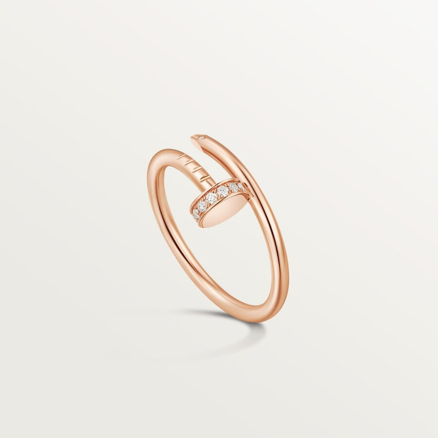 juste un clou-ring kleines modell diamanten