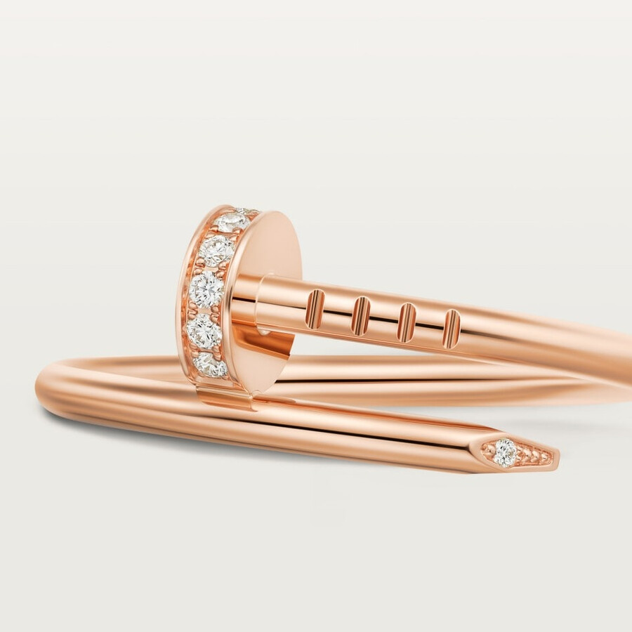 juste un clou-ring kleines modell diamanten