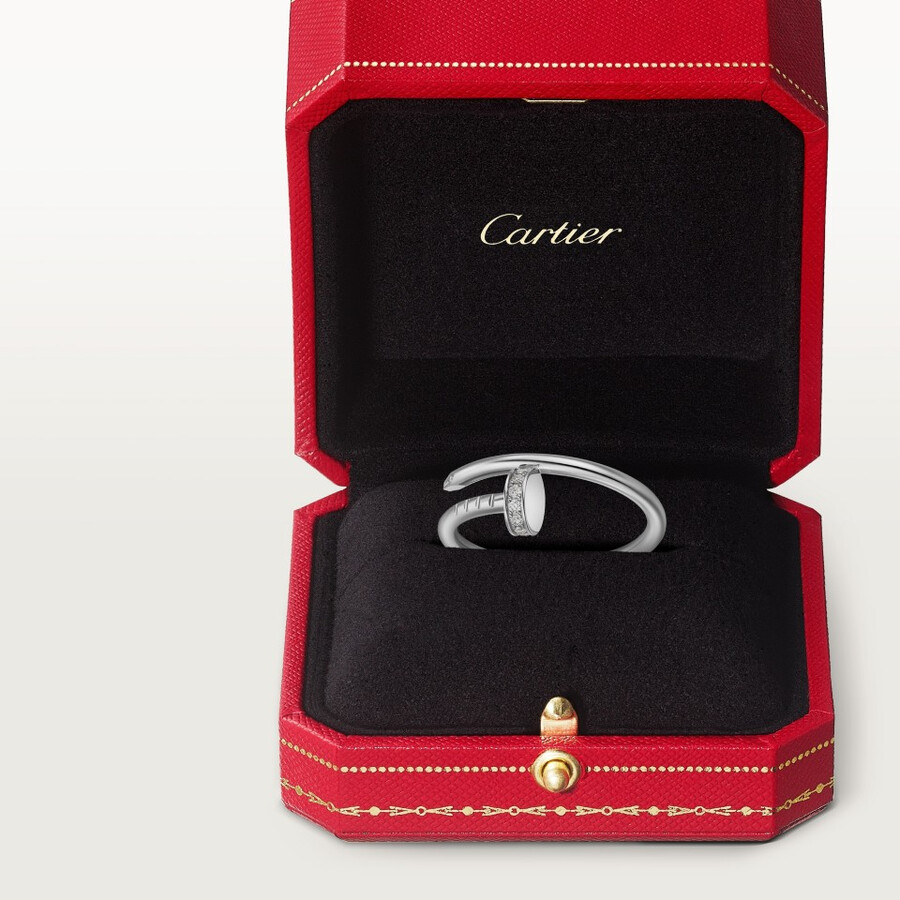 juste un clou-ring kleines modell diamanten
