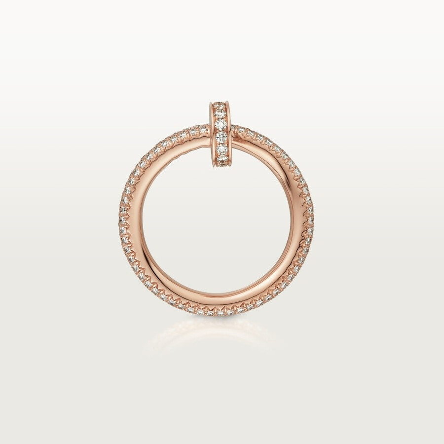 juste un clou-ring klassisches modell gepflastert
