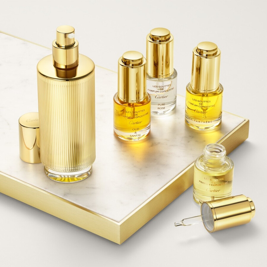 cartier les gouttes de parfum concentré – pure rose