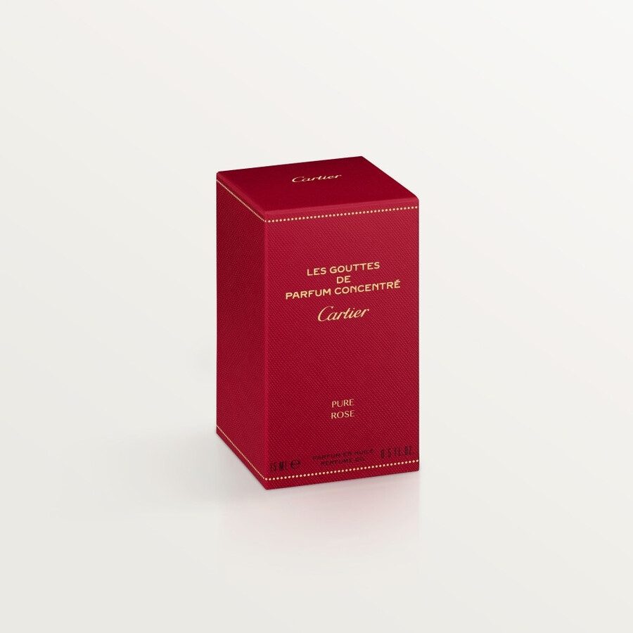 cartier les gouttes de parfum concentré – pure rose