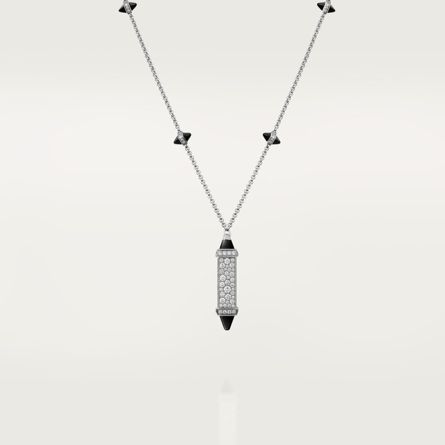 cartier berlingots anhänger gepflastert