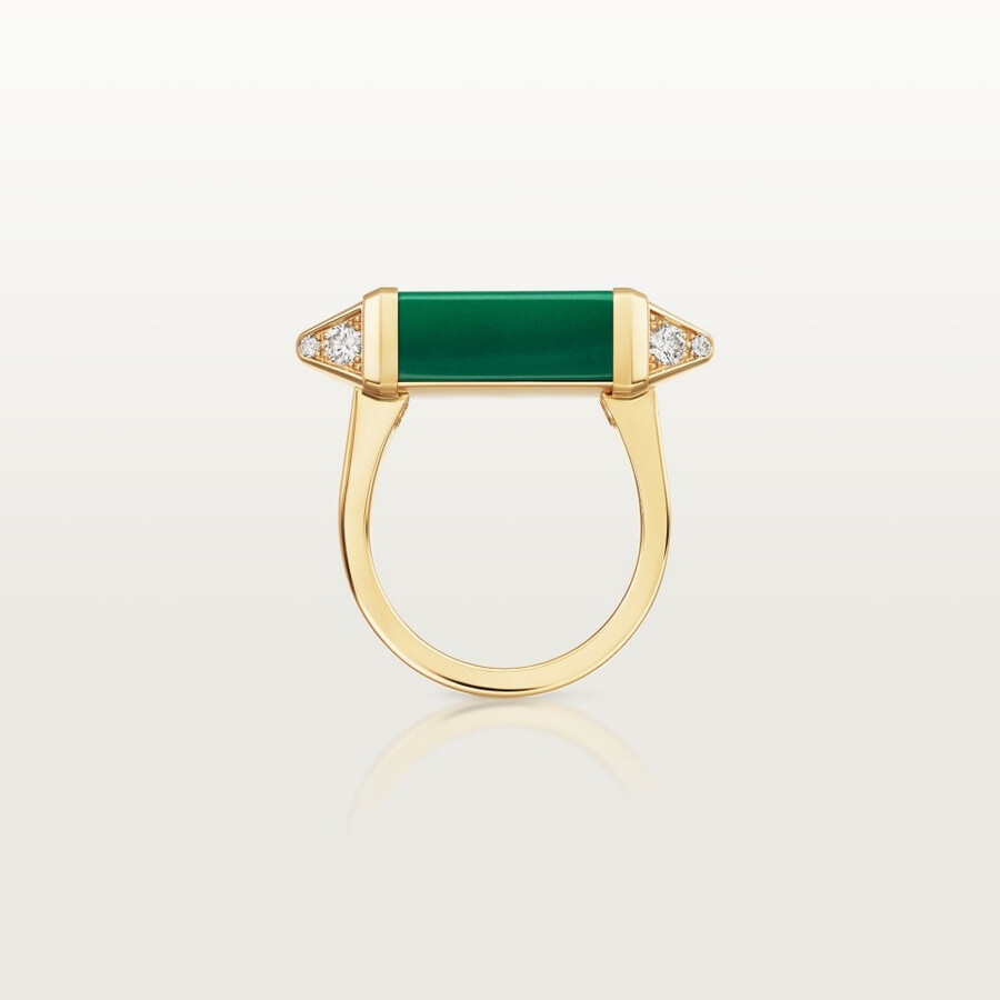 ring „les berlingots de cartier halbgepflastert