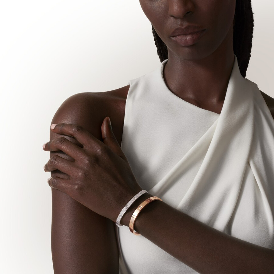 love-armband klassisches modell 4 diamanten
