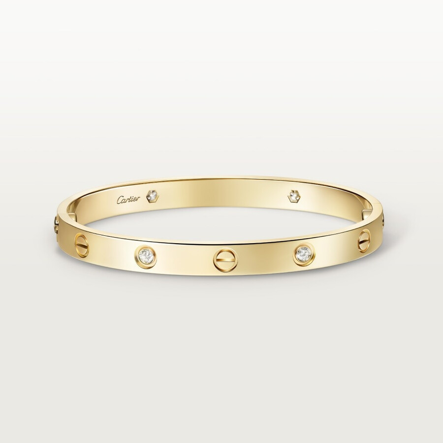 love-armband klassisches modell 4 diamanten