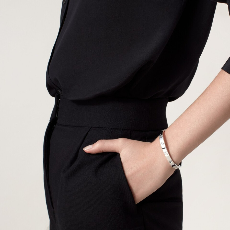 love-armband klassisches modell 4 diamanten