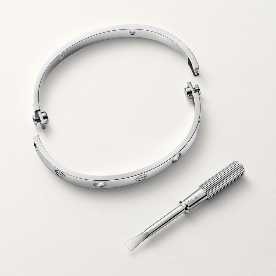 love-armband klassisches modell 4 diamanten