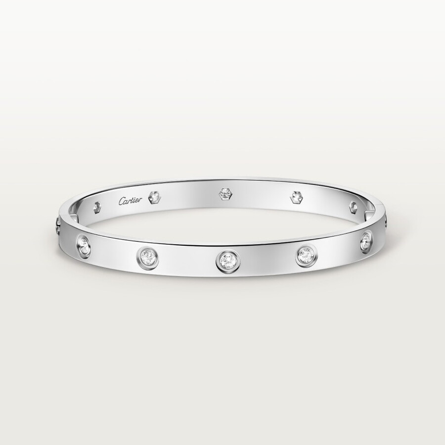 love-armband klassisches modell 10 diamanten