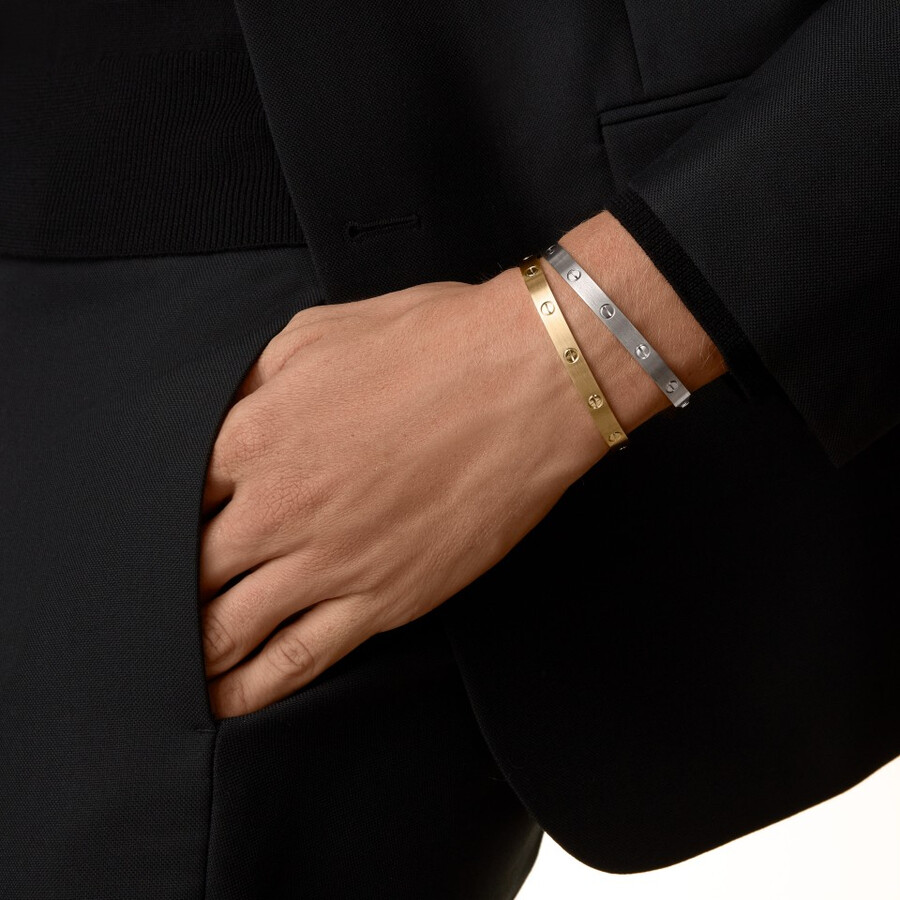 love-armband klassisches modell gebürstet