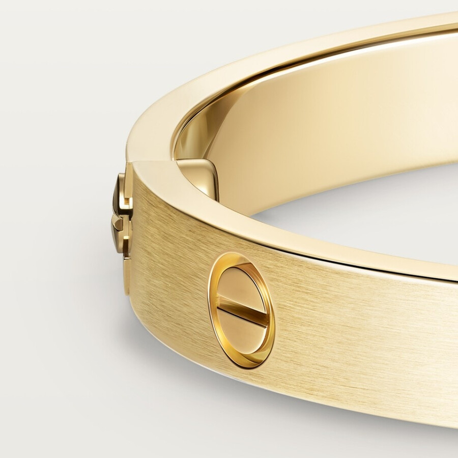 love-armband klassisches modell gebürstet