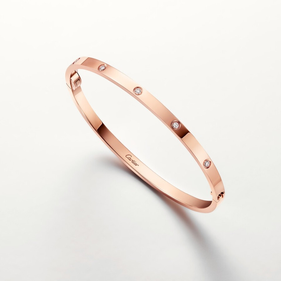 love-armband kleines modell 10 diamanten