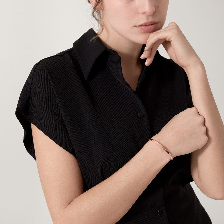 love-armband kleines modell 10 diamanten